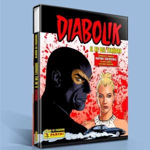 DIABOLIK IL RE DEL TERRORE – album versione cartonata LIMITED EDITION
