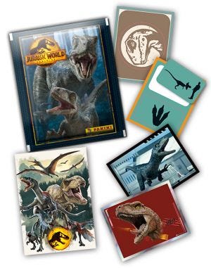 Jurassic World Movie 3 - 2022 - cards mancanti
