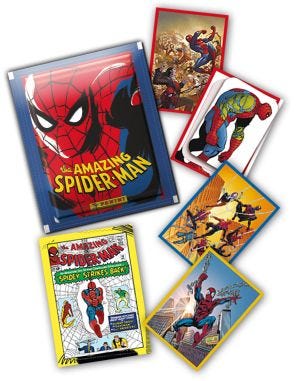 Spider-Man 60th anniversary - cards mancanti
