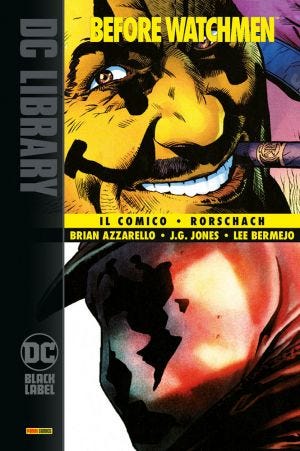 DC BLACK LABEL LIBRARY: BEFORE WATCHMEN - IL COMICO/RORSCHACH (LIBRO ISBN)