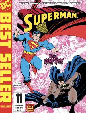 DC BEST SELLER (NUOVA SERIE): SUPERMAN DI JOHN BYRNE N. 11
