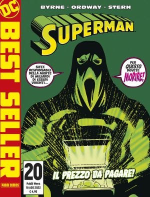DC BEST SELLER (NUOVA SERIE): SUPERMAN DI JOHN BYRNE N. 20