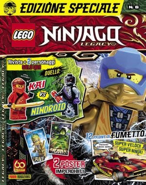 PANINI BLOCKS INIZIATIVE: LEGO NINJAGO LEGACY 02/2021