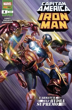 CAPITAN AMERICA N. 4 / 147 (Captain America/Iron Man 4 di 5)