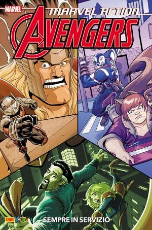 MARVEL ACTION: AVENGERS N. 5 - SEMPRE IN SERVIZIO (LIBRO ISB