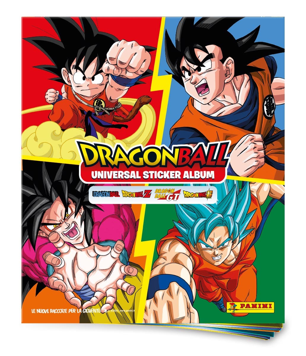 Dragonball Universal Sticker Collection_01