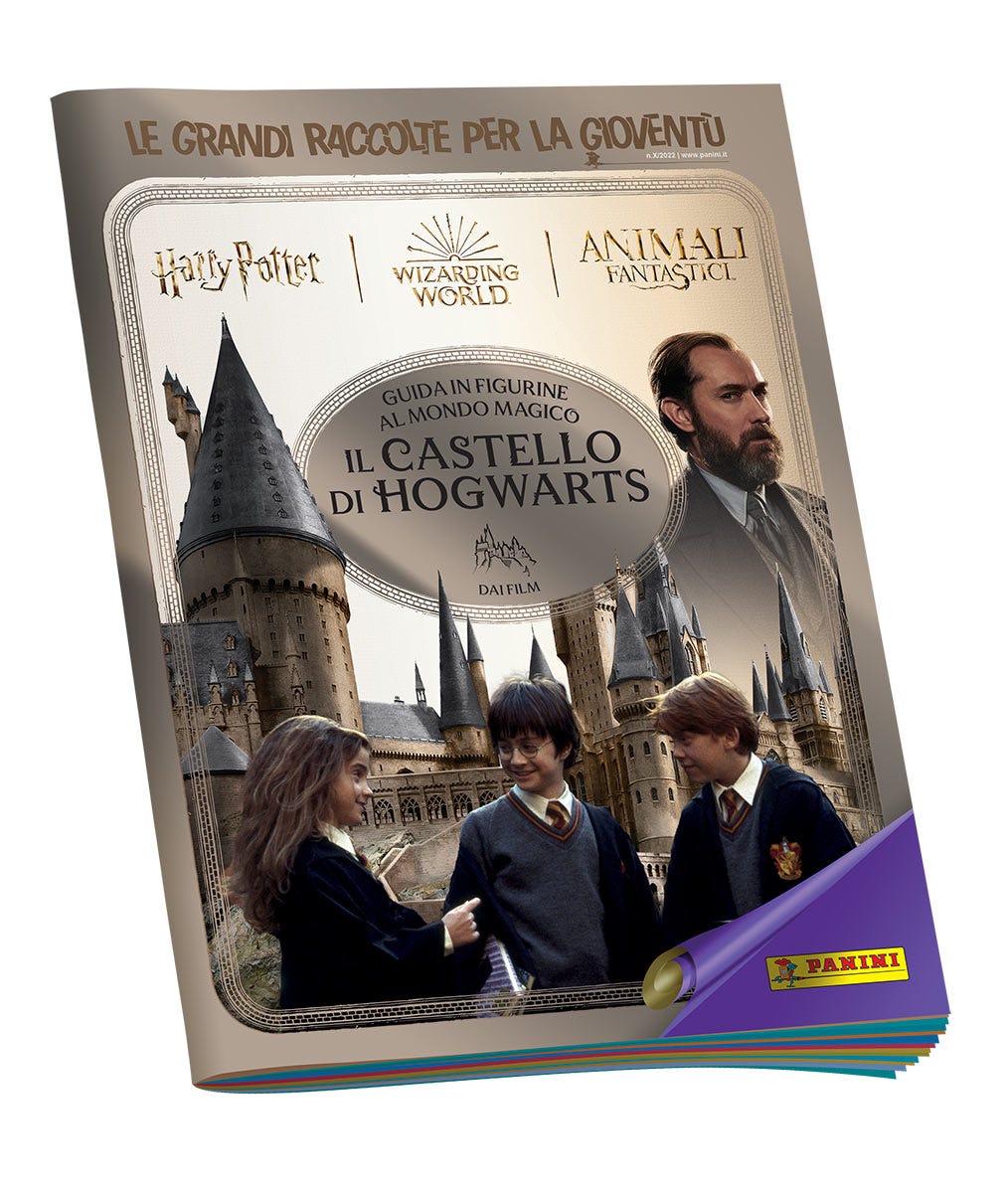 Panini: Harry Potter Sticker Guide: Il Castello di Hogwarts_01